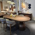 Стул отделка ткань букле 279, орех от MOD INTERIORS, MDI.CH.OLM.24, 3-я фотография мини